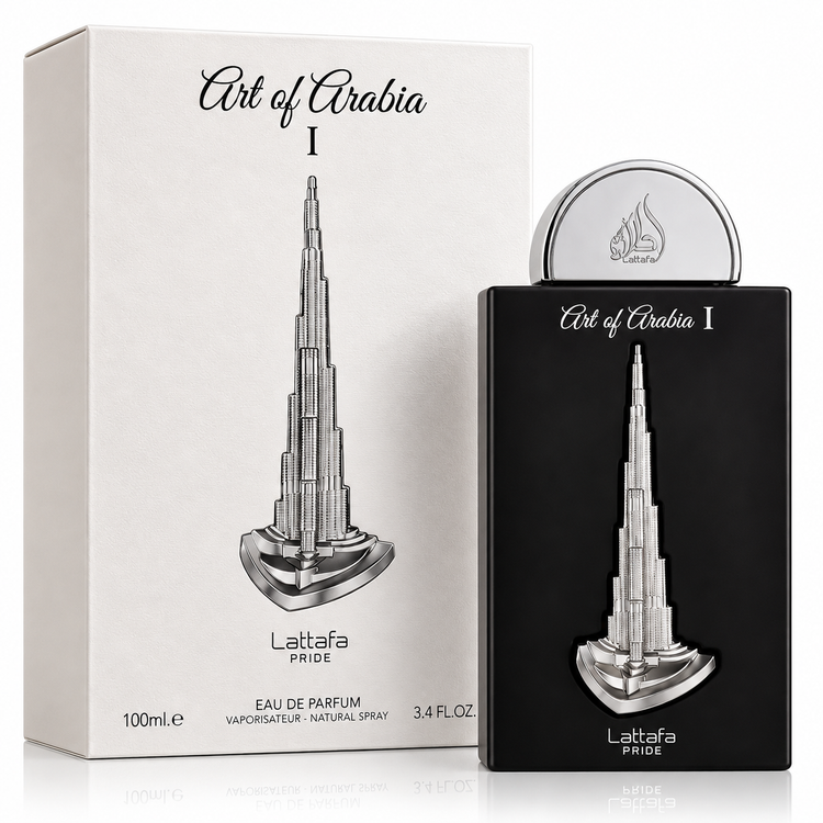 عطر Lattafa Pride Art of Arabia I ادو پرفیوم 100 میل به همراه جعبه